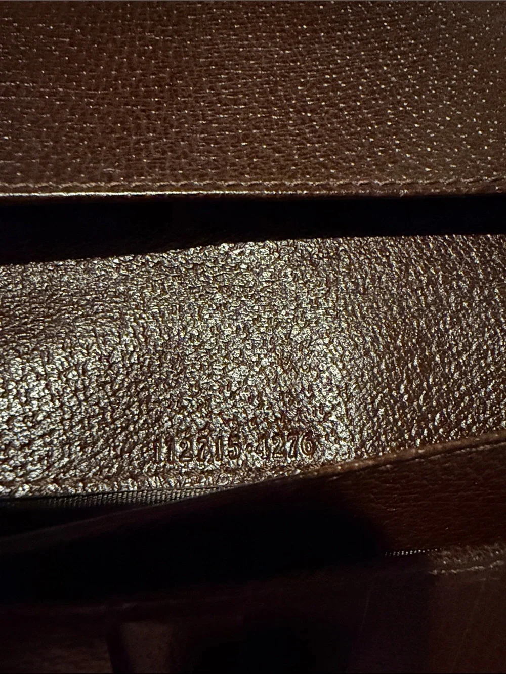 Gucci Beige Brown GG Canvas Long Wallet - Picture 7 of 9